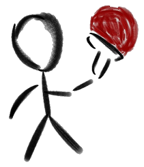 Picture of ping pong man