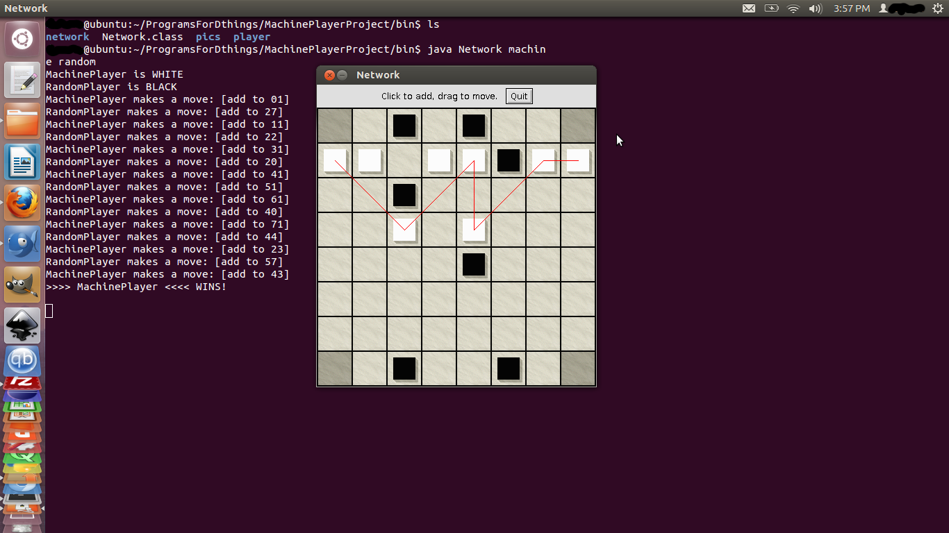 Machine Player beating &quotRandom Player&quot.